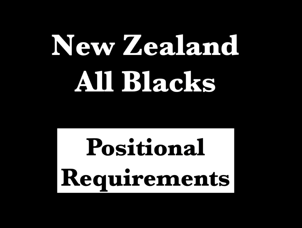ラグビーニュージーランドオールブラックス 世界一なる為の 条件 必須スキル ポジション別 Vol 1 スクラムハーフ Japan Rugby Labo In The World